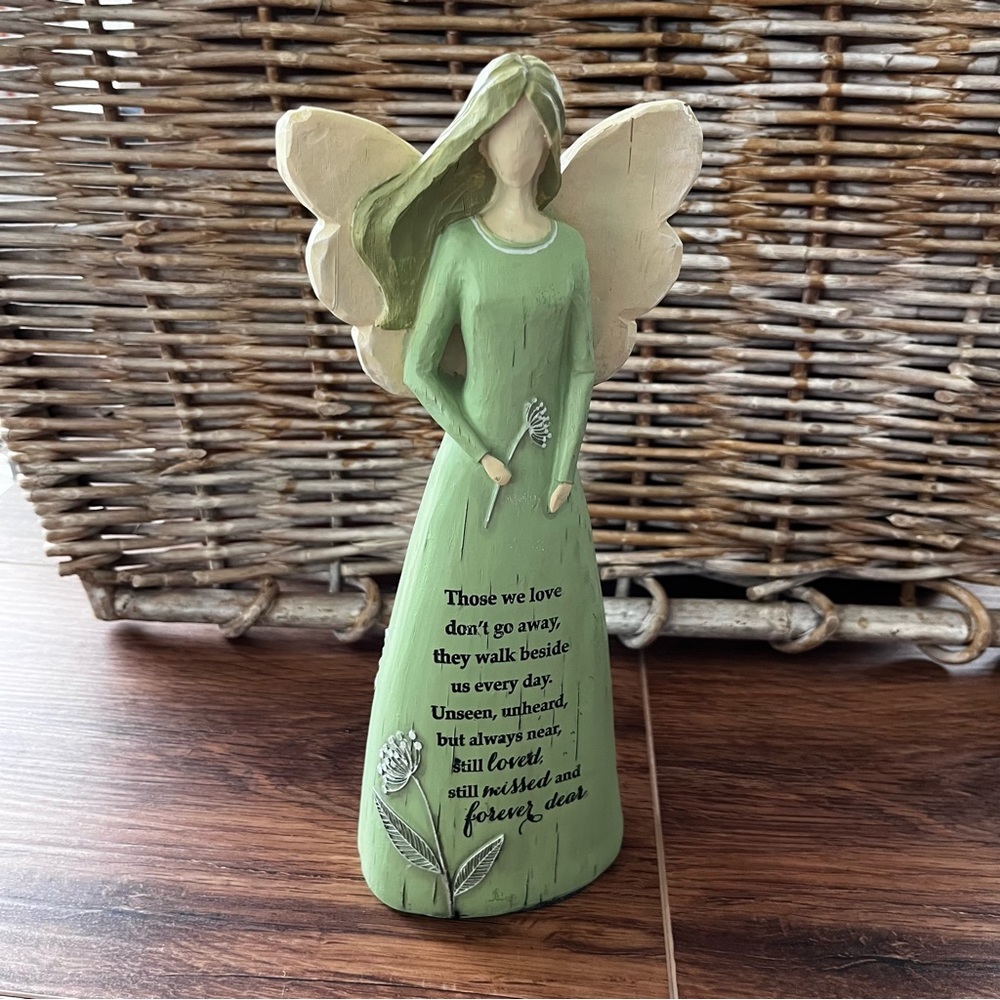 Abby gift memorial Angel  those we love don’t go away. Bereavement.